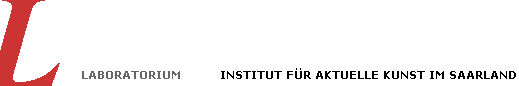 Logo Institut fr aktuelle Kunst im Saarland, zurck zur Startseite