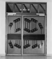 Gabriele Peter-Lembach, Türverglasung, 1996. Foto: Martin Luckert