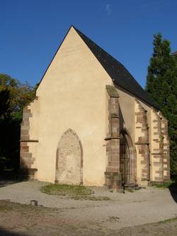 Kleinblittersdorf, Wintringer Kapelle bzw. ehemalige Kapelle St. Wolfgang, profaniert, spätes 17. Jh. Foto: Sandra Kraemer