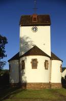Die evangelische Stefanskirche in Böckweiler, Ansicht von Osten. Foto: Gottfried Köhler
