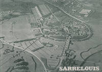 Modell zum Wiederaufbau der Stadt Saarlouis von Edouard Menks 1947 (Abbildung aus: Urbanisme en Sarre. Saarbrcken 1947, S. 57)