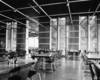 Gero Koellmann, Lichtrelief, 1976, Plexiglas, 14,80 m (Gesamtlnge), 4,50 x 0,56 m (ein Plexiglasabschnitt), Universittsklinikum Homburg, Gebude 32, Kasino, 1. OG. Foto: Martin Luckert