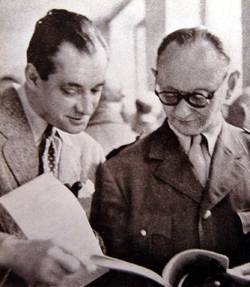 Marcel Roux und André Sive. Foto aus Urbanisme, 16. Jg. 1947, Nr. 115, S. 88