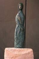 Paul Reding, Statue der Hl. Apollonia, 2002, Bronze. Foto: Oranna Dimmig