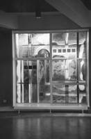 Siegfried Pollack, Fenstergestaltung, 2005, Buntglas, 2,60 x 2,60 m. Foto: Archiv Pollack, Schwalbach